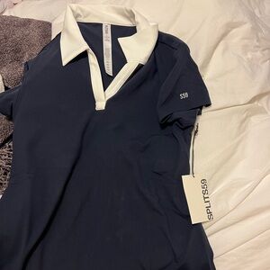 Polo Airweight Dress - Indigo from Split 59